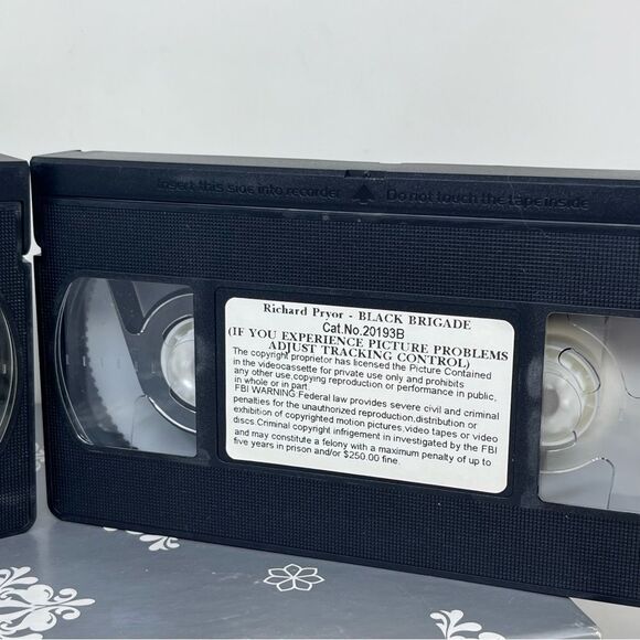 Richard Pryor 2 Movie Box Set VHS Dynamite Chicken Black Brigade - Picture 7 of 8
